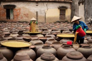 This showcases the Soy Sauce Village Tour