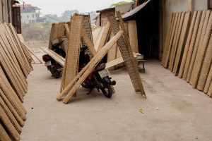 This showcases the Tho Ha Rice Paper Village tour