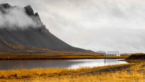 This depicts a stunning backdrop in Snæfjellsnes, Iceland